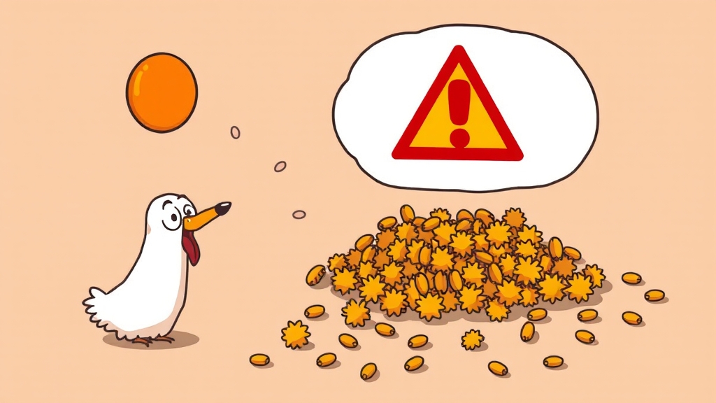 차조 섭취 시 주의사항 (cartoon 스타일)