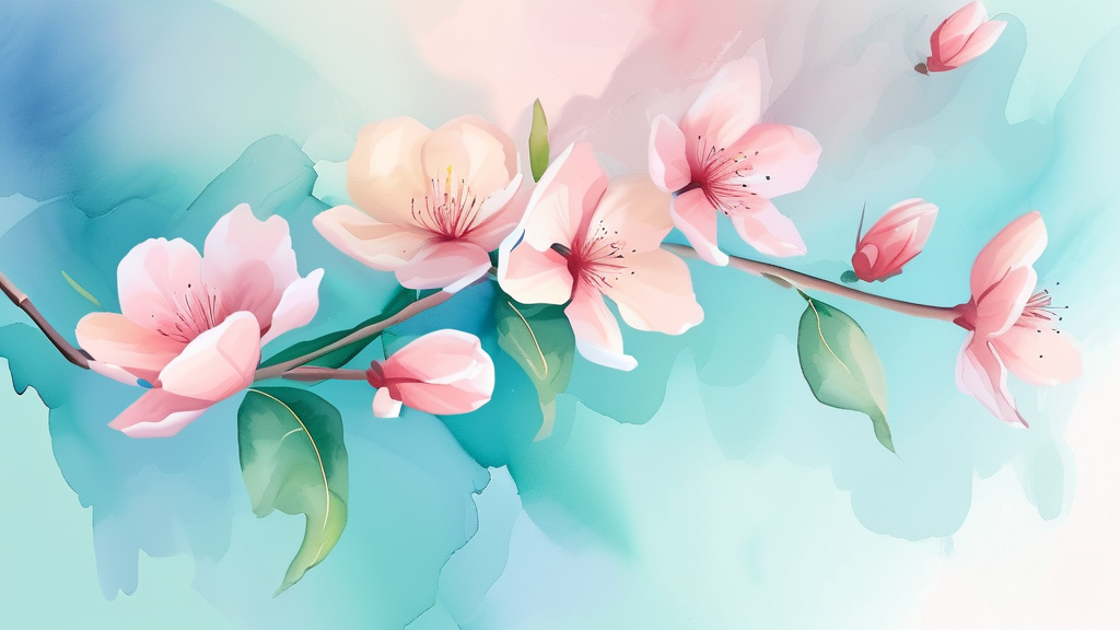 제로데이택배 이용 전 필수 확인 사항 (watercolor 스타일)