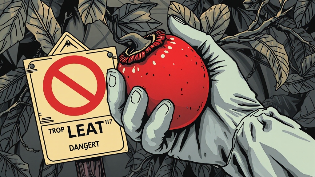 마로니에 열매, 안전하게 다루는 방법 (illustration 스타일)