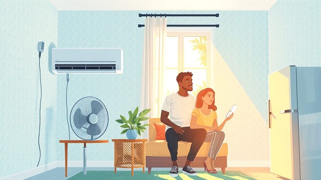 누진제 완화와 절약 방법 (illustration 스타일)