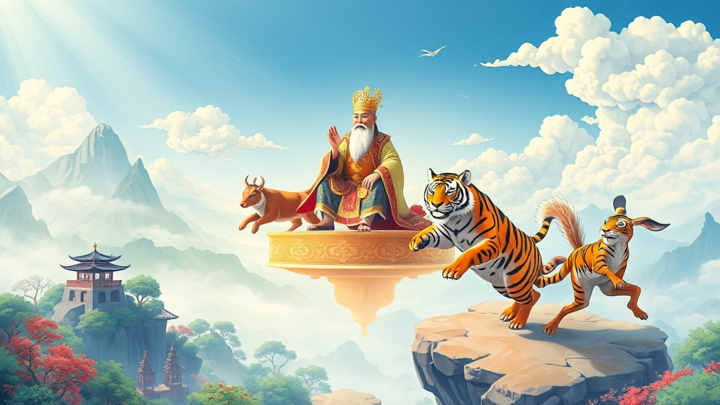 12간지에 담긴 이야기 (illustration 스타일)