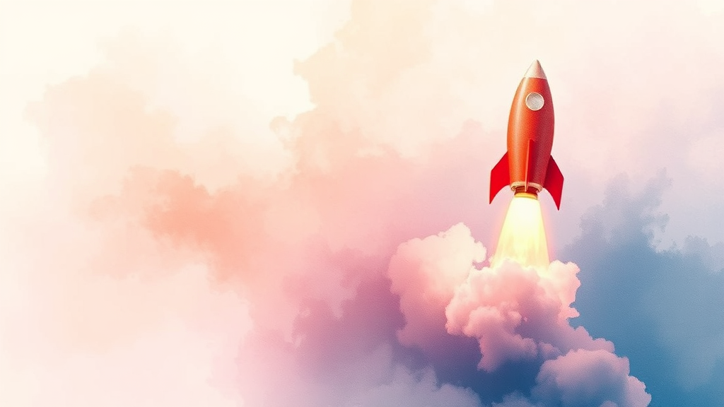 정책자금 활용 및 성공 전략 (watercolor 스타일)