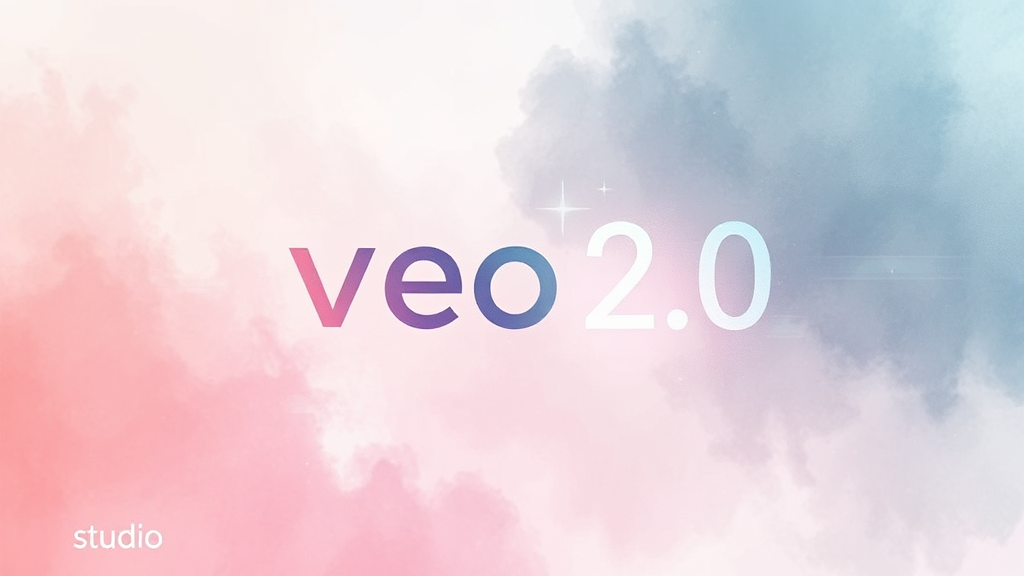 Veo 2.0 소개 및 영상 제작 (watercolor 스타일)