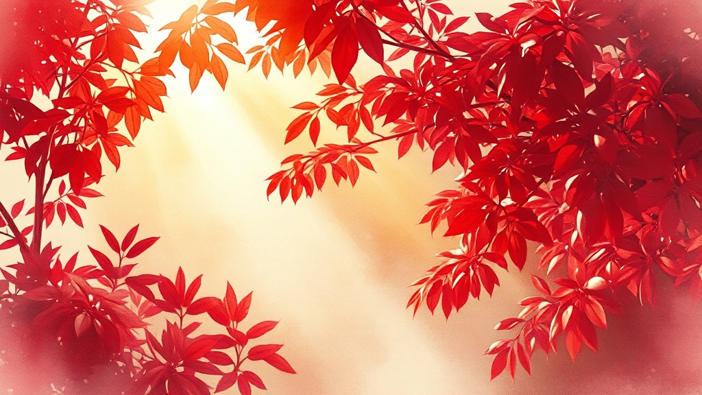 붉은 보석, 루이보스티 효능 (watercolor 스타일)