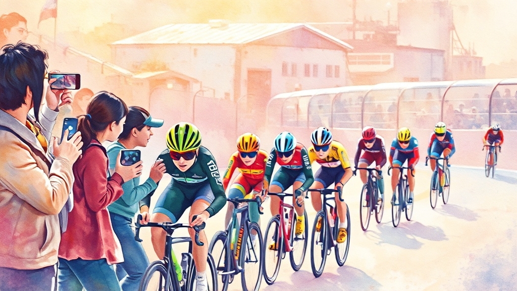 결론: 광명 스피돔, 경륜의 세계로! (watercolor 스타일)