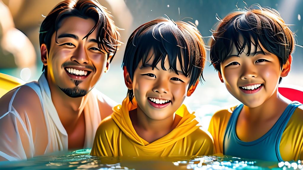 아쿠아가든 워터파크 & 부대시설: 롯데리조트 부여 즐길 거리 총정리 (realistic 스타일)