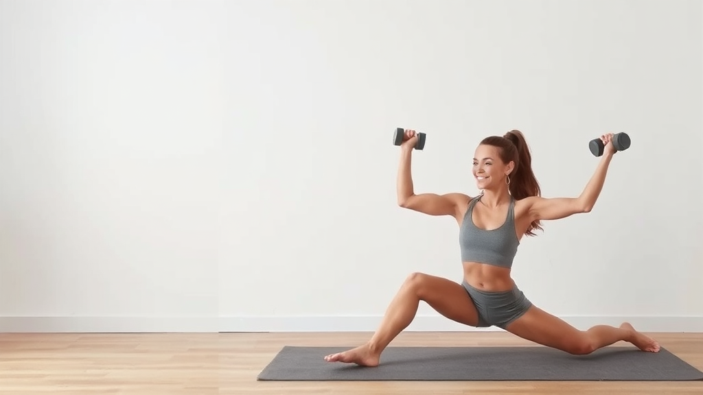 나만의 홈트 루틴 만들기 (watercolor 스타일)