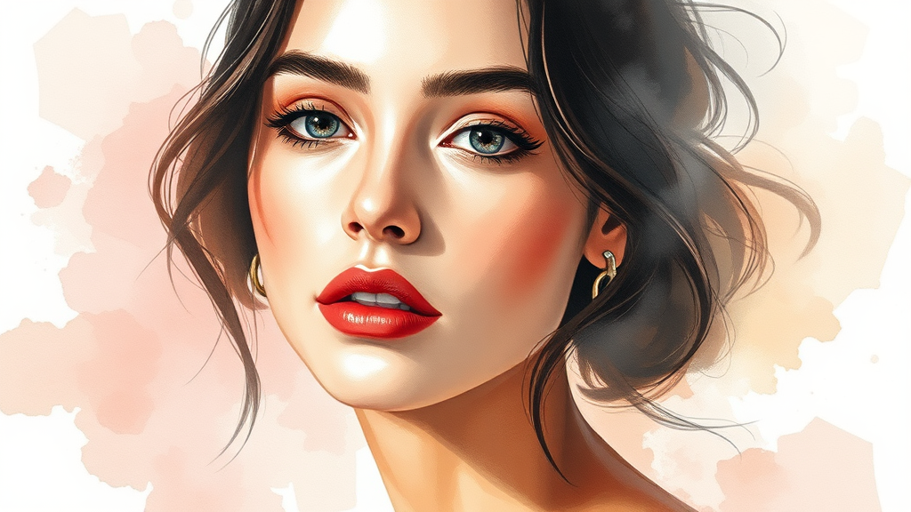 작품 속에 숨겨진 깊은 의미와 해석 (watercolor 스타일)