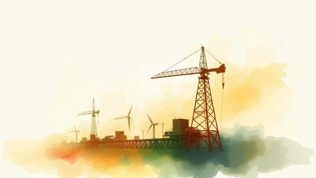 유가 급등 시대, 현명한 대비와 투자 전략 (watercolor 스타일)