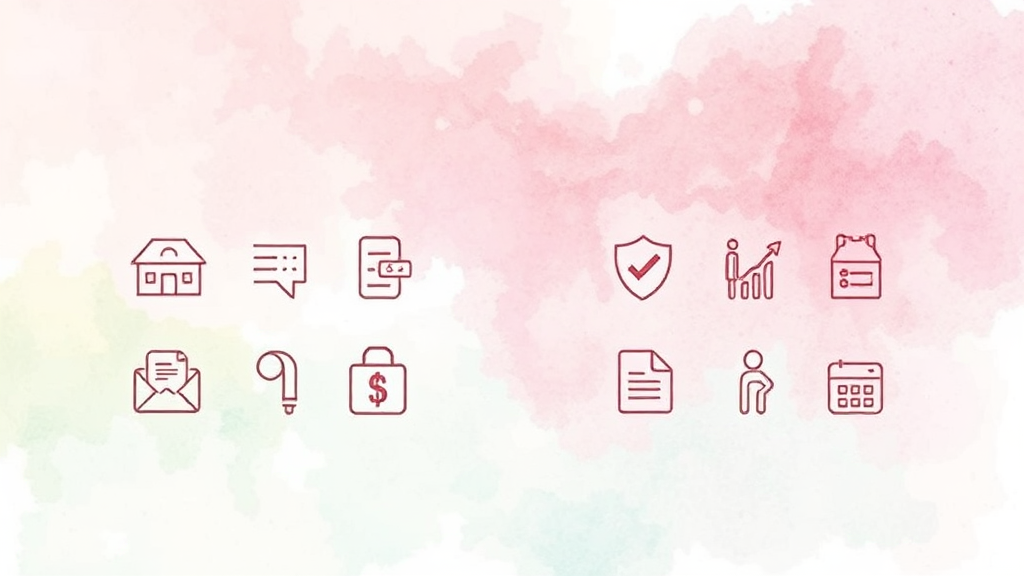 보험사별 비교, 어떻게 해야 할까? (watercolor 스타일)