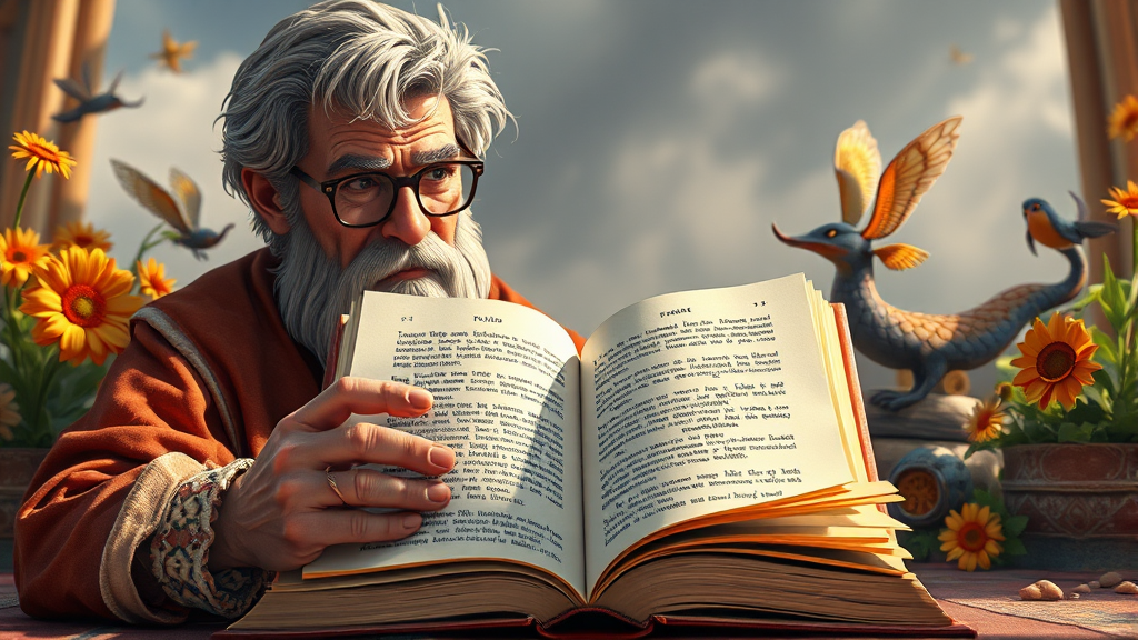 스토리텔링과 시각 자료로 몰입도 높이기 (realistic 스타일)