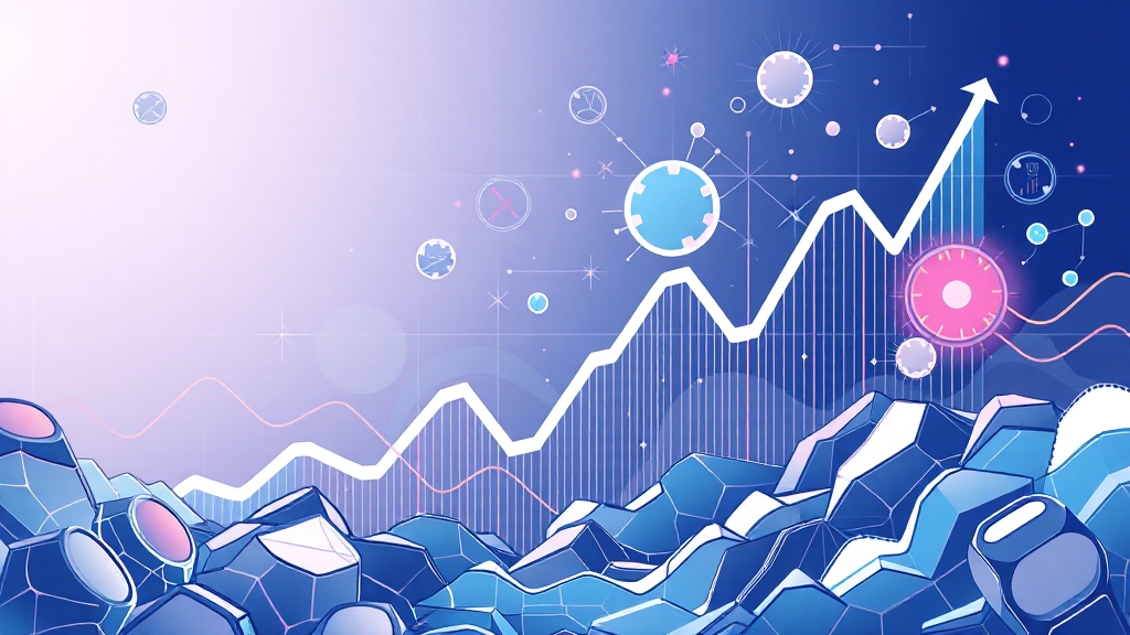 주가 급등 배경은? (illustration 스타일)