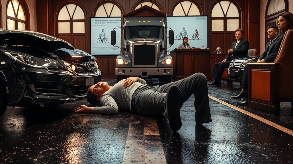 형사/민사 재판 쟁점 (realistic 스타일)