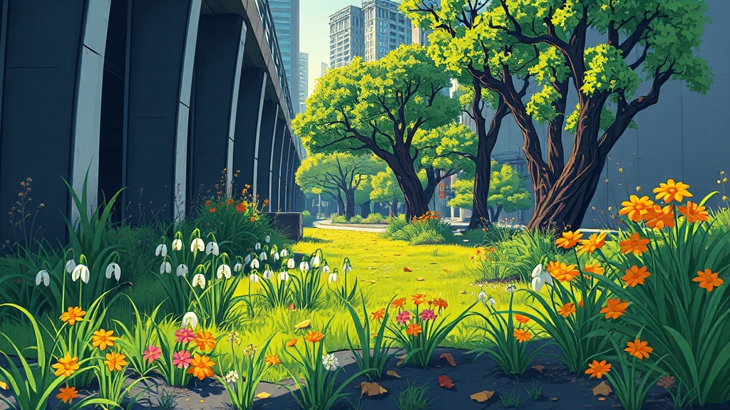 신구대 식물원 기본 정보 (cartoon 스타일)