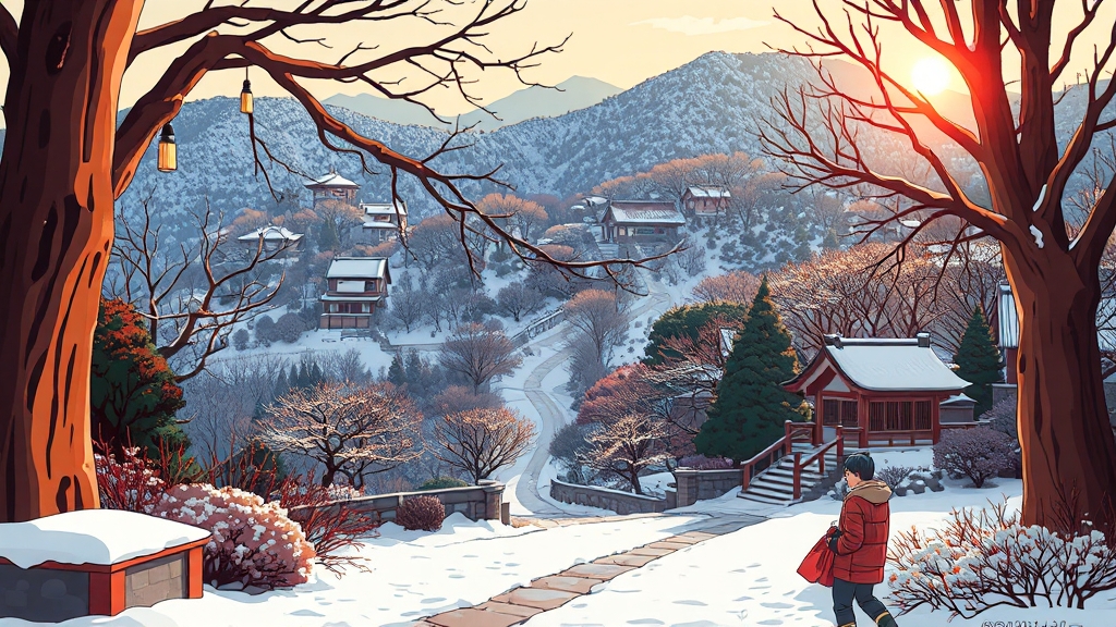 갑둔리 정원, 위치 및 접근성 (cartoon 스타일)