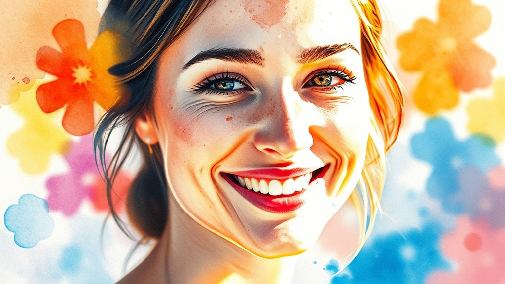 리프팅 시술 후기 (watercolor 스타일)