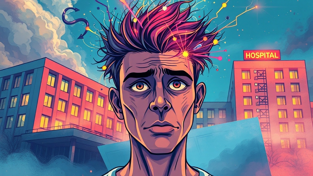 조울증 자가진단, 해볼까요? (illustration 스타일)