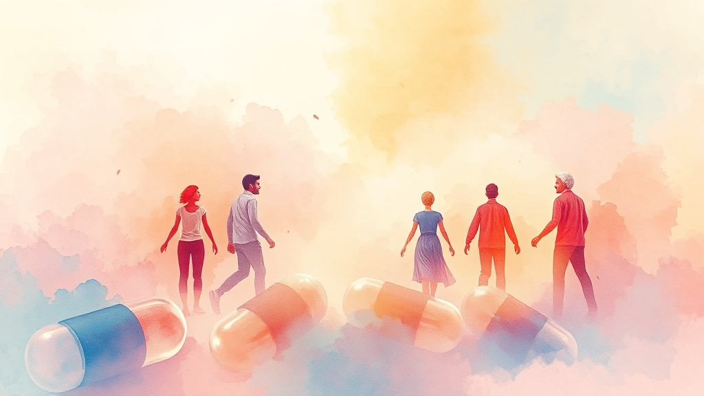 콘드로이친 효능: 통증 완화 & 예방 (watercolor 스타일)