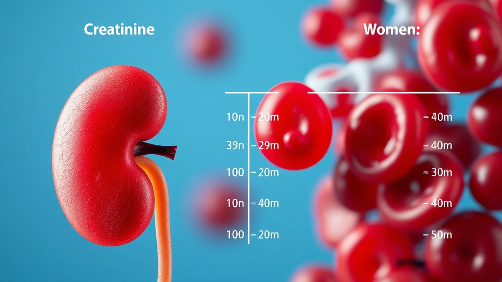 정상 수치 범위는? (realistic 스타일)