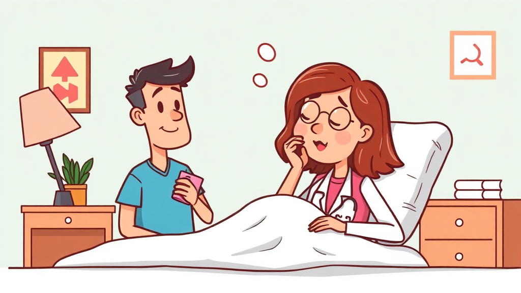 알테오펜 부작용 및 대처법 (cartoon 스타일)