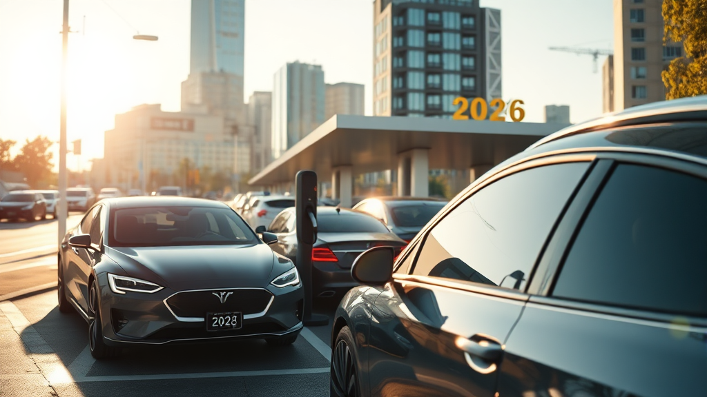 전기차 구매 시 고려 사항 (realistic 스타일)