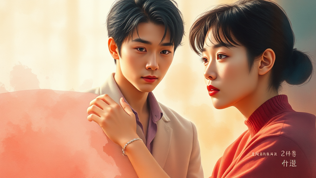 ‘넘버원’ 줄거리 파악하기 (watercolor 스타일)