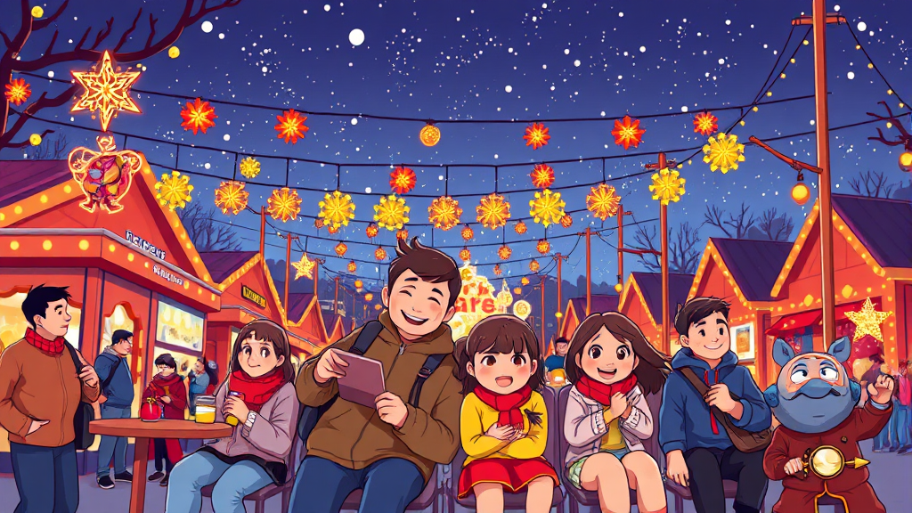 축제, 어디서 열릴까? 교통 정보 총정리🚗 (cartoon 스타일)