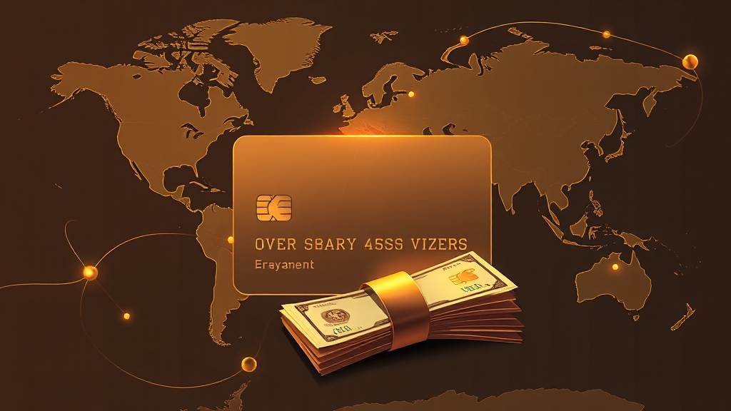 해외결제 캐시백, 지금은 어떨까요? (illustration 스타일)