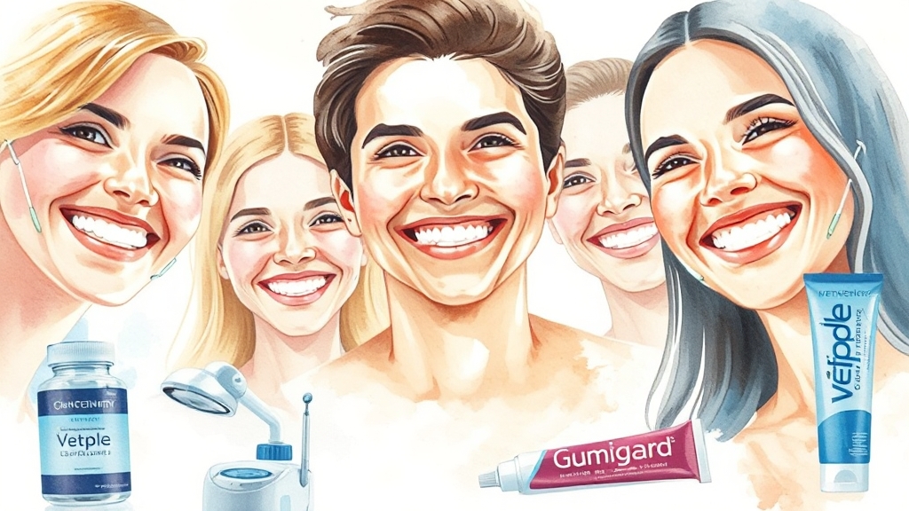 이빨보호제약, 왜 중요할까요? (watercolor 스타일)