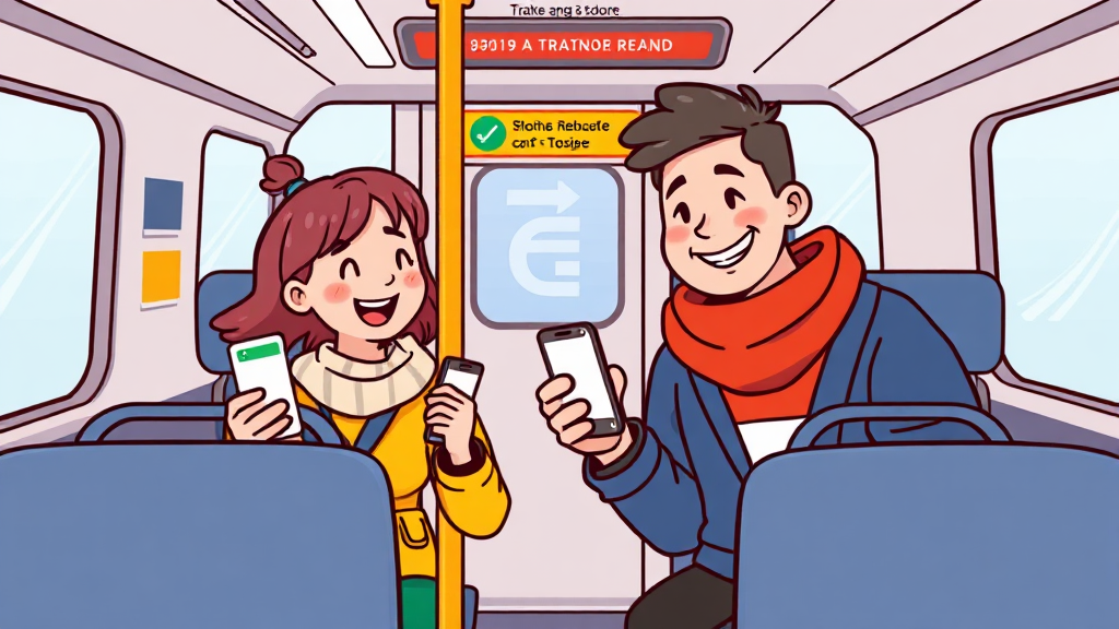 K패스 신청 방법 알아보기 (cartoon 스타일)