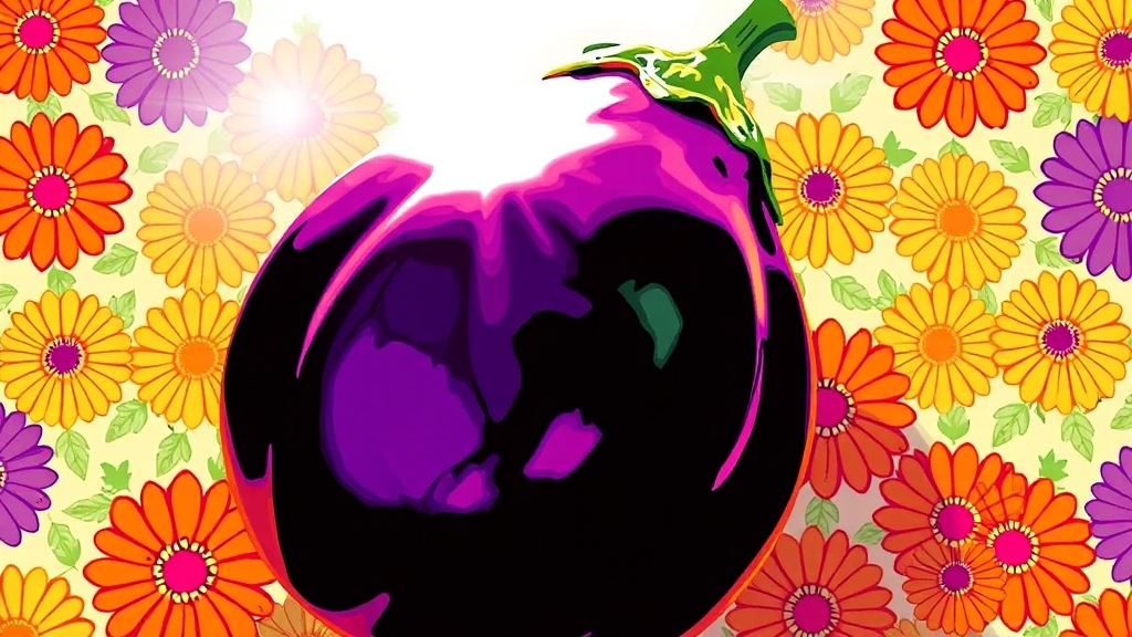 건강하게 가지 즐기기! (popart 스타일)