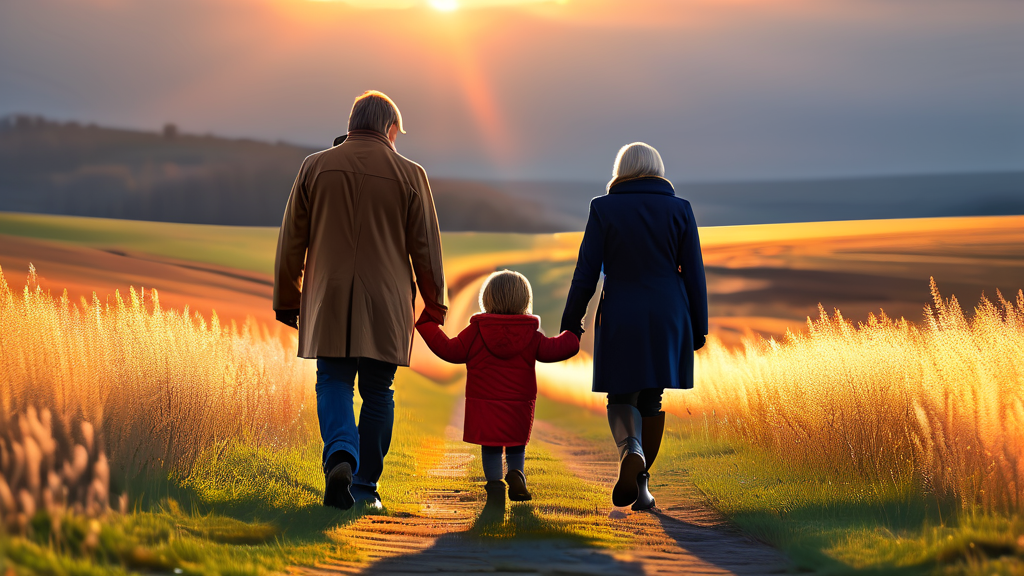 생계 지원: 위기 상황 속 안정적인 생활 유지 (realistic 스타일)