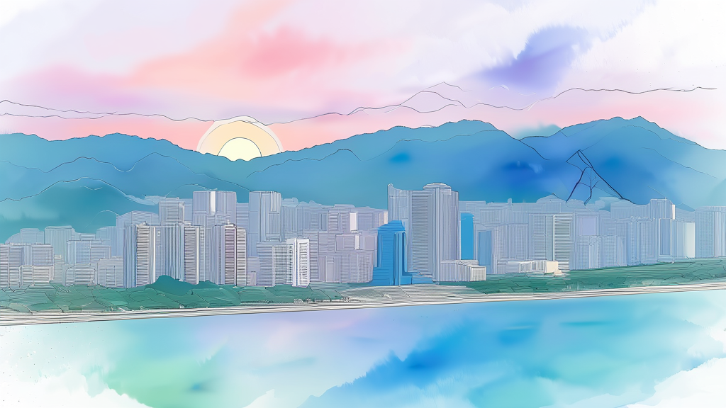 어디에 사용할 수 있나요? 부산 청년 디딤돌카드 사용처 (watercolor 스타일)