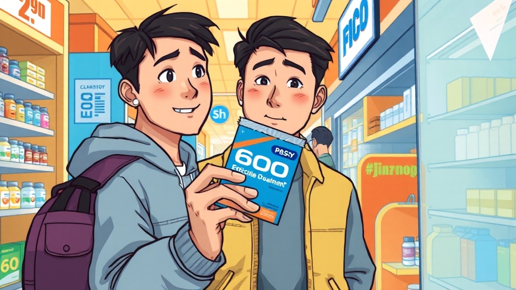 팔팔정, 어디서 구매해야 할까? (cartoon 스타일)