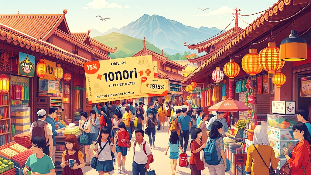 온누리상품권, 왜 좋을까? (illustration 스타일)