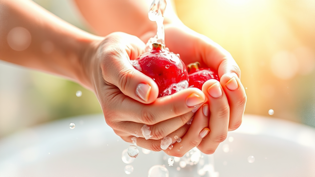 니파 바이러스 예방 수칙 (watercolor 스타일)