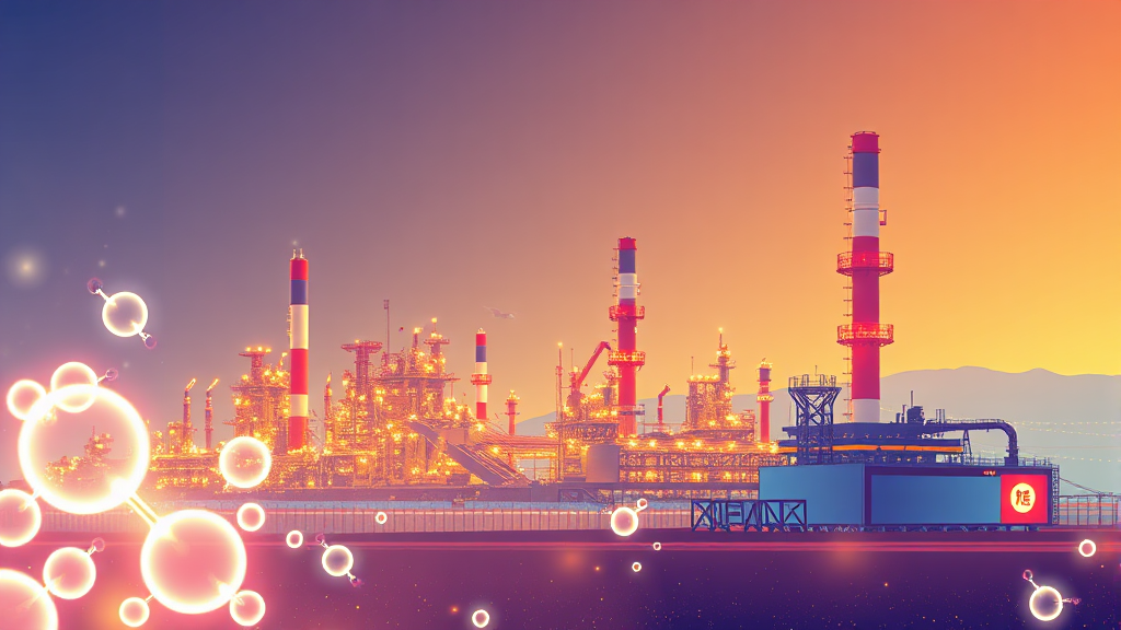 주가 급등의 핵심 동력: 샤힌 프로젝트 (illustration 스타일)