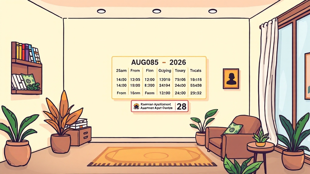 향후 청약 일정 및 유의사항 (cartoon 스타일)