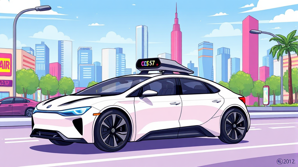 LG이노텍, AI 모빌리티 혁신 9 LG이노텍 AI 모빌리티 미래 전망 (cartoon 스타일)