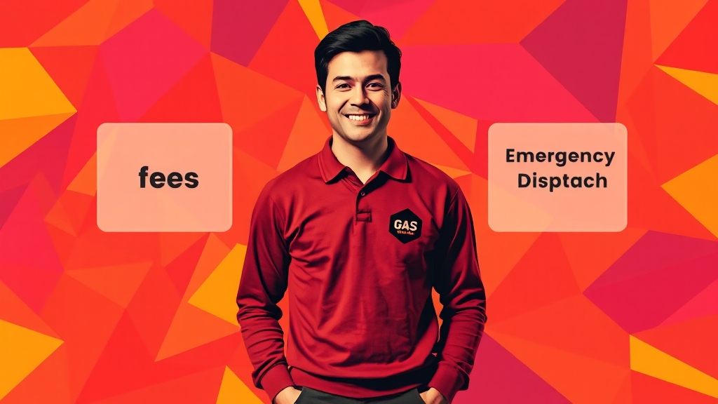 도시가스 고객센터 주요 서비스 (popart 스타일)