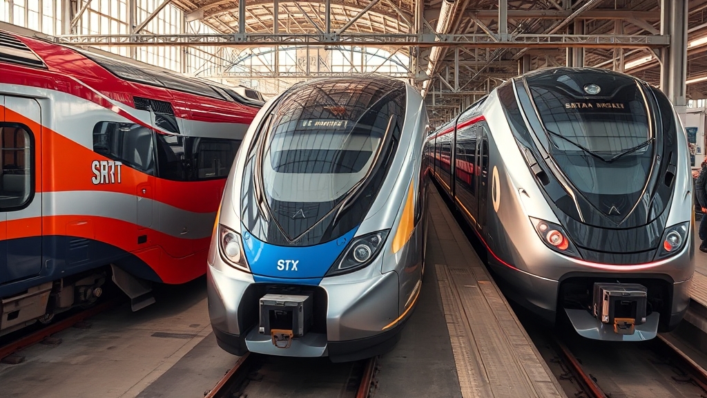 KTX vs SRT vs ITX, 뭐가 다를까? (realistic 스타일)