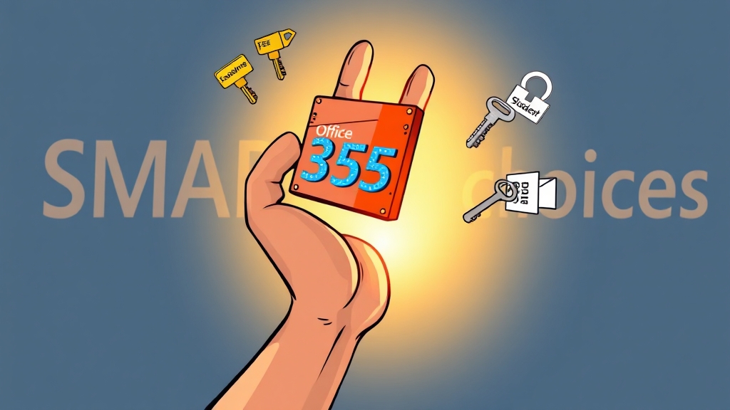 결론: 스마트한 선택으로 효율 극대화 (cartoon 스타일)