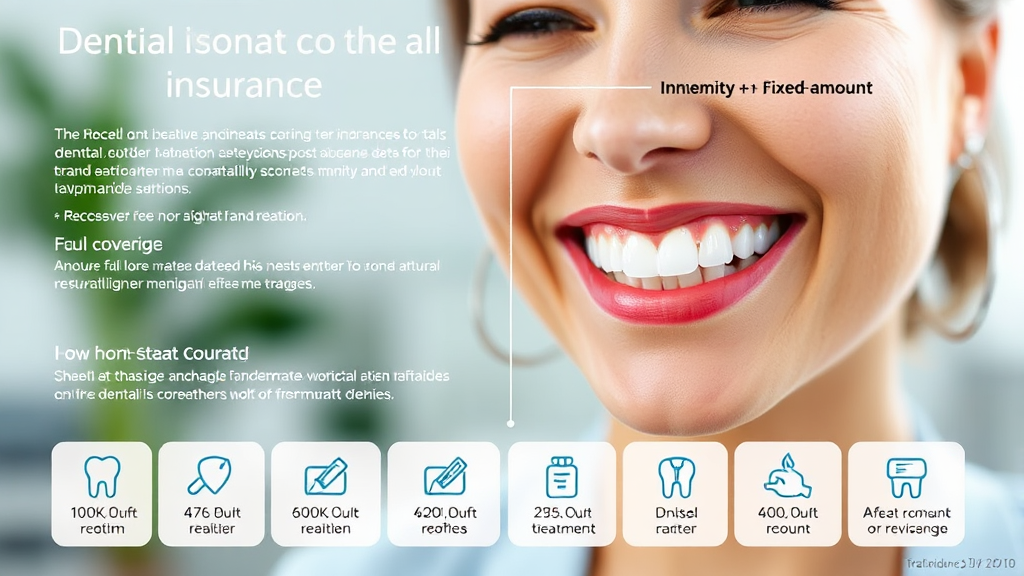 치아보험, 어떤 보장을 받을 수 있나요? (realistic 스타일)