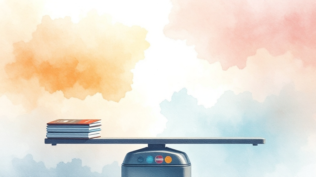 신용점수 관리 시 유의사항 (watercolor 스타일)