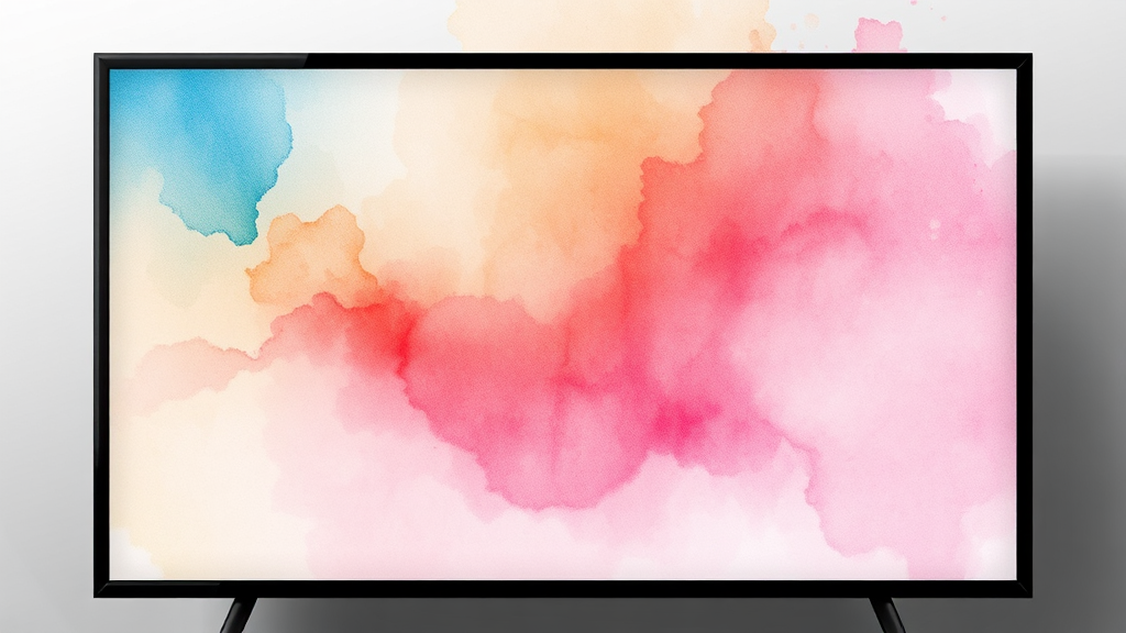 넷플릭스 전략 변화와 인수설 연관성 (watercolor 스타일)