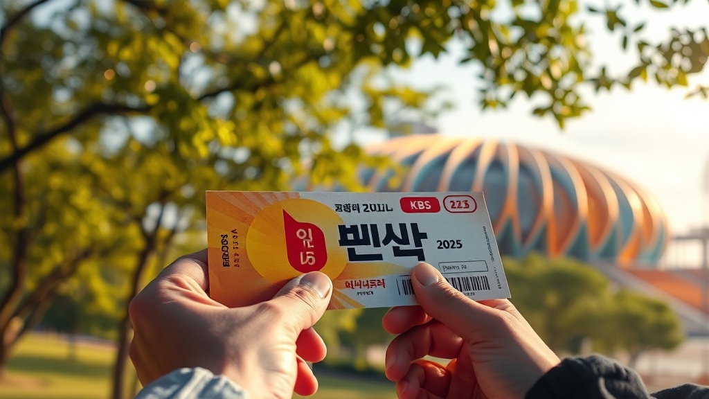 티켓 예매 완벽 가이드 (realistic 스타일)
