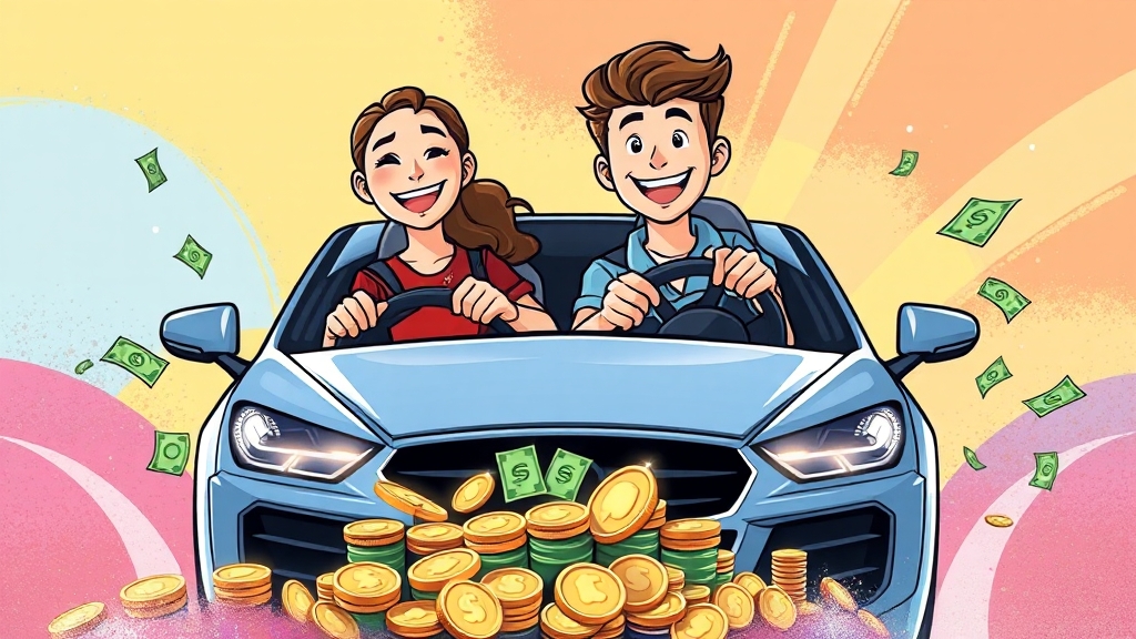 보험료 절약, 이렇게 해보세요! (cartoon 스타일)