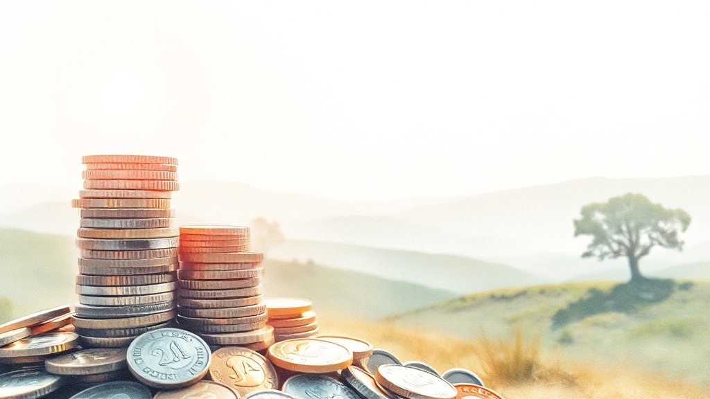 배당금 재투자 전략 및 활용 (watercolor 스타일)