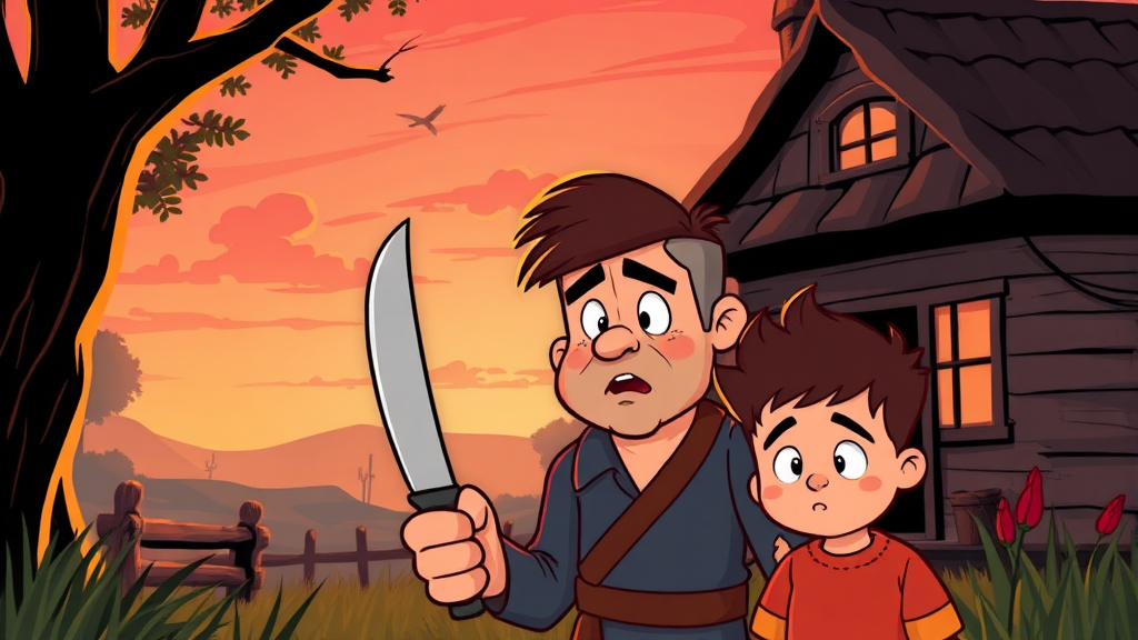 아버지 살해, 그날의 진실 (cartoon 스타일)