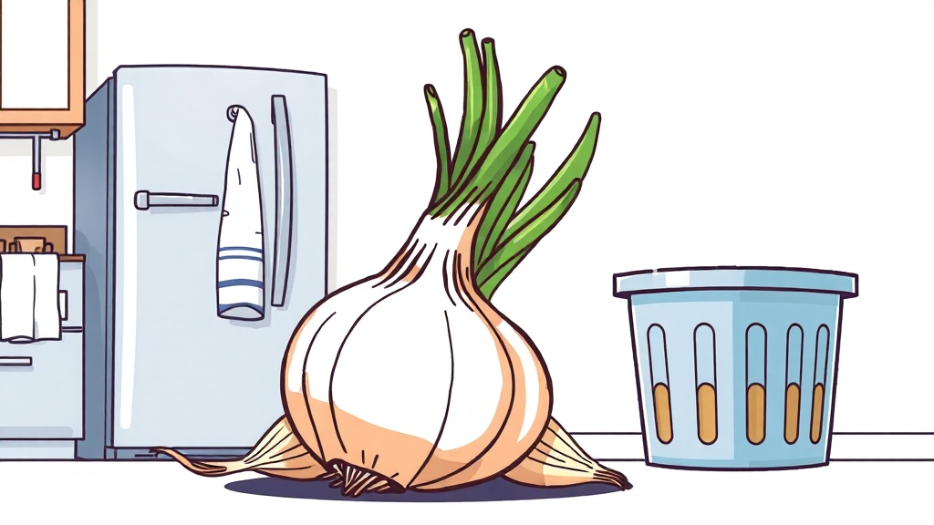 음식물 쓰레기 줄이는 보관법 (cartoon 스타일)